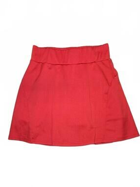 Werena | Women's Red A-Line Skort | L